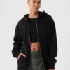 Vintagesoft Relaxed Zip Hoodie för vuxna