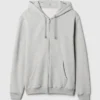Vintagesoft Relaxed Zip Hoodie för vuxna