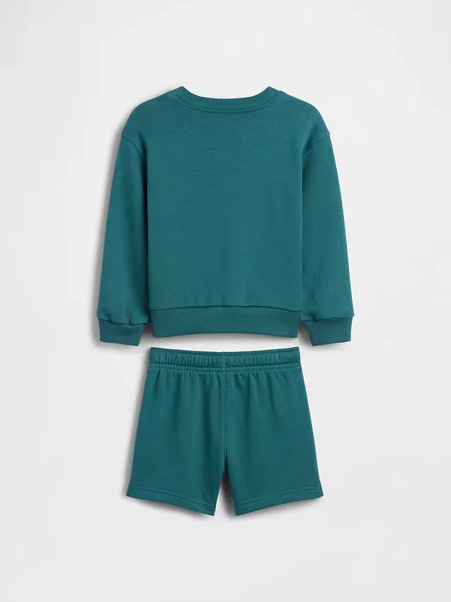 Vintagesoft-set i frotté med björnlogotyp för Baby & Småbarn
