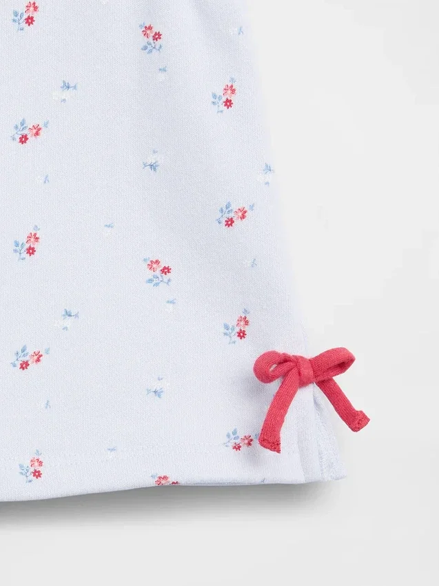 Vintagesoft-set med kjol och tröja med rosett för Baby & Småbarn