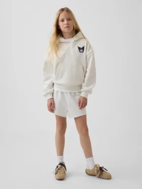 Vintagesoft-shorts för barn i avslappnad passform