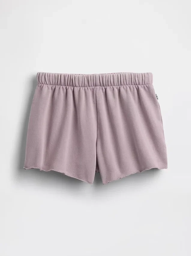 Vintagesoft-shorts för barn i avslappnad passform