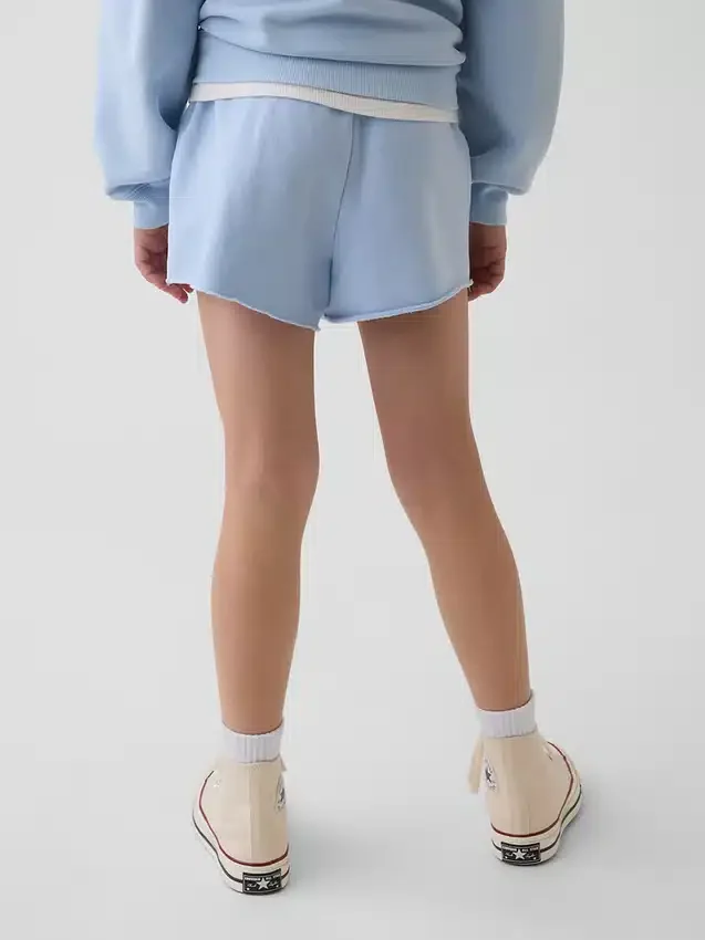 Vintagesoft-shorts för barn i avslappnad passform