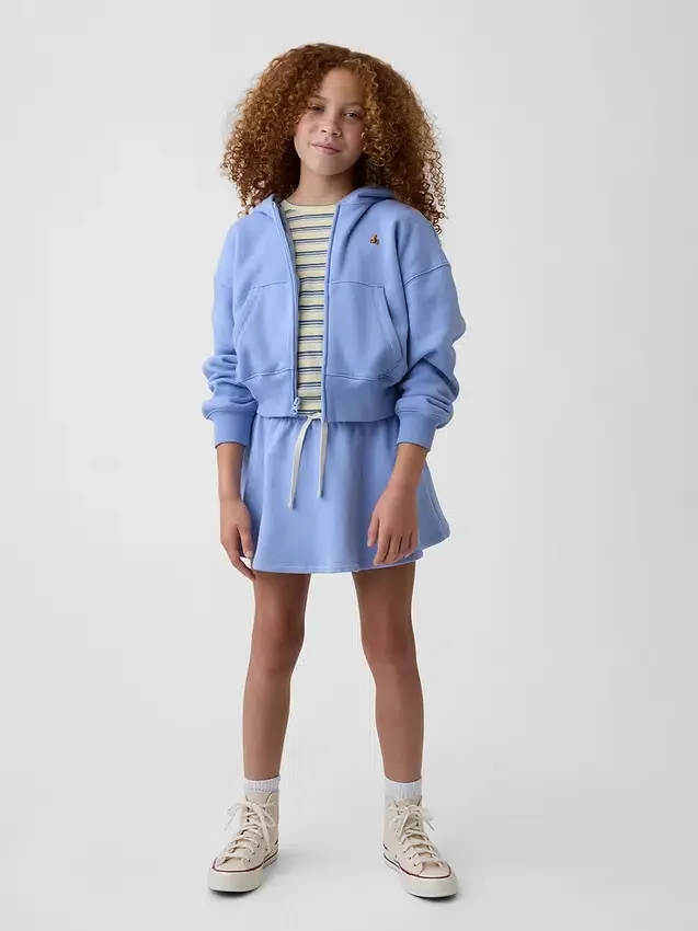 Vintagesoft-skort för barn