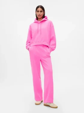 Vintagesoft sömmade raka sweatpants