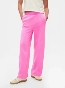 Vintagesoft sömmade raka sweatpants