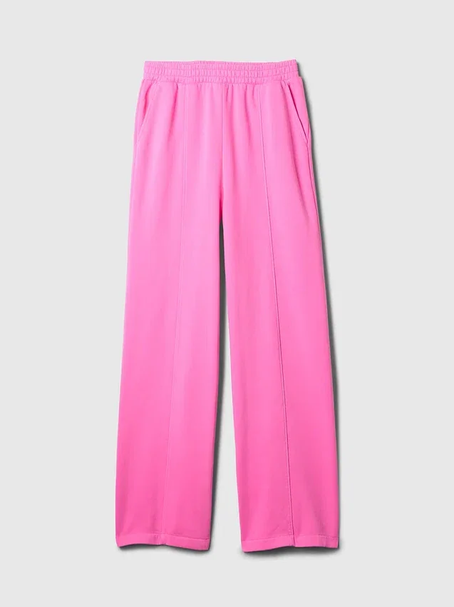 Vintagesoft sömmade raka sweatpants