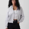 Vintagesoft Terry-hoodie med dragkedja