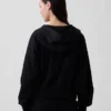 Vintagesoft Terry-hoodie med dragkedja