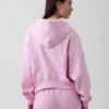 Vintagesoft Terry-hoodie med dragkedja