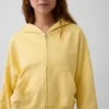 Vintagesoft Terry-hoodie med dragkedja