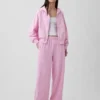 Vintagesoft Terry-hoodie med dragkedja