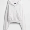 Vintagesoft Terry-hoodie med dragkedja