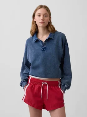 Vintagesoft Terry Oversized Pikétröja
