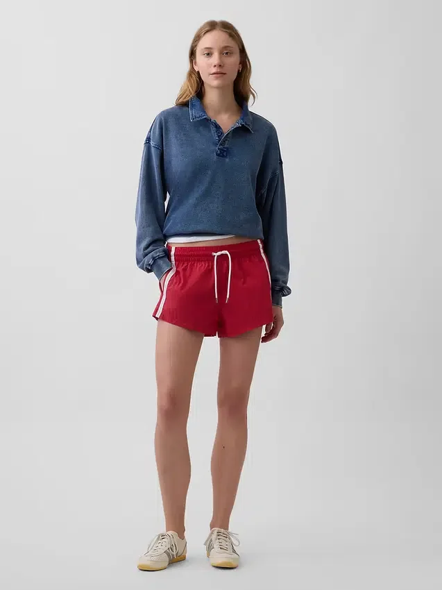 Vintagesoft Terry Oversized Pikétröja