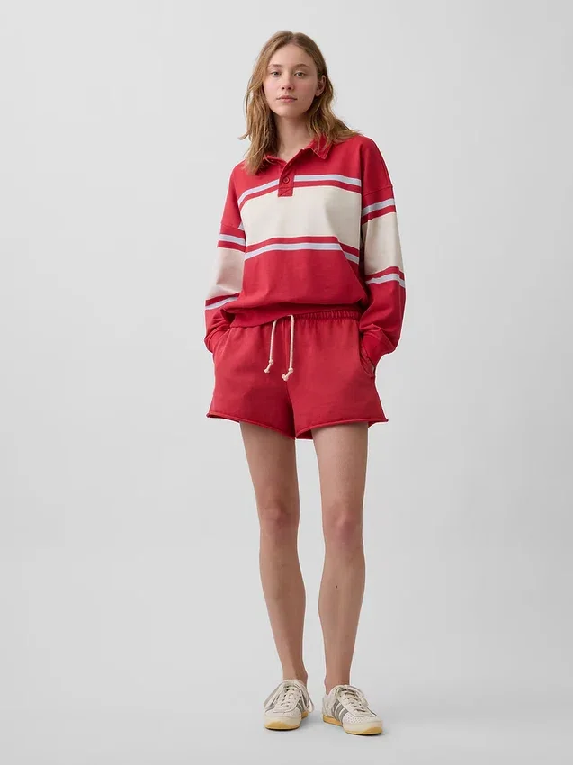 Vintagesoft Terry Oversized Pikétröja