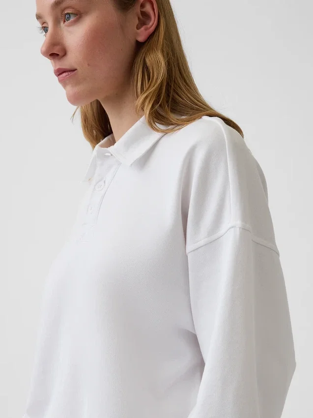 Vintagesoft Terry Oversized Pikétröja