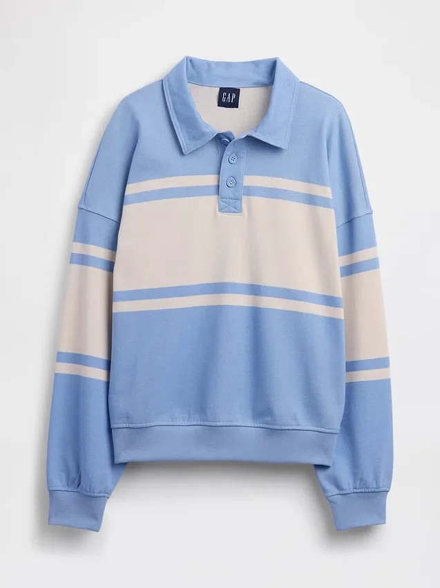 Vintagesoft Terry Oversized Pikétröja
