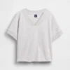 Vintagesoft Terry Oversized V-Neck Sweatshirt