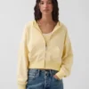 Vintagesoft Terry Oversized Wedge Zip Hoodie