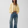 Vintagesoft Terry Oversized Wedge Zip Hoodie