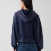 Vintagesoft Terry Oversized Wedge Zip Hoodie
