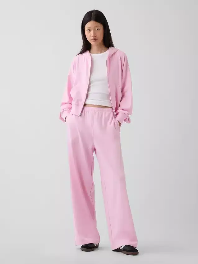 Vintagesoft Terry Oversized Wedge Zip Hoodie