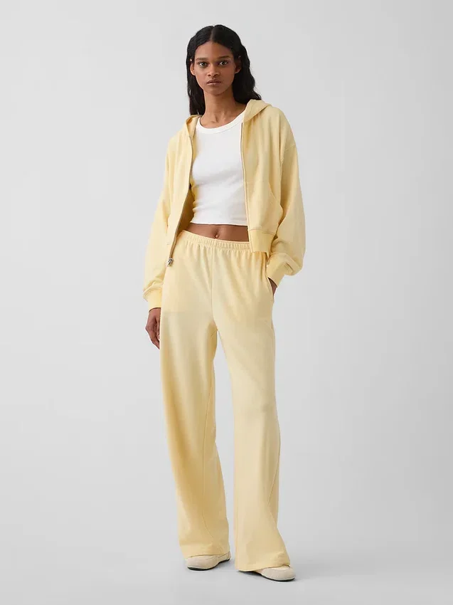 Vintagesoft Terry Oversized Wedge Zip Hoodie