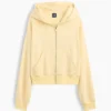Vintagesoft Terry Oversized Wedge Zip Hoodie