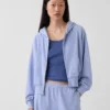 Vintagesoft Terry Oversized Wedge Zip Hoodie
