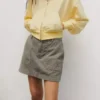 Vintagesoft Terry Oversized Wedge Zip Hoodie