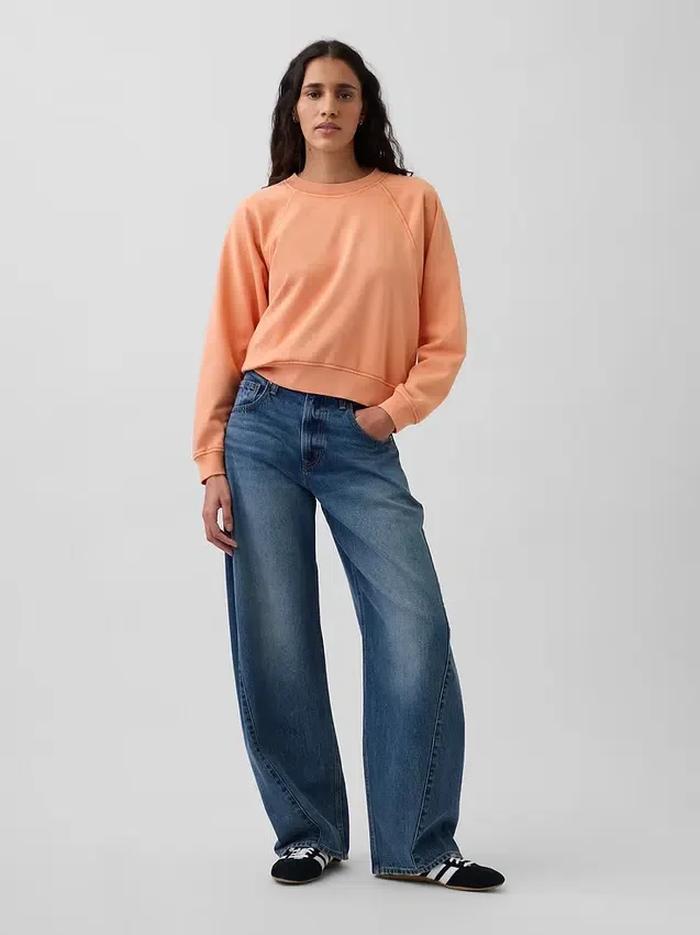 Vintagesoft Terry Raglan-tröja