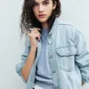 Jeansjacka i westernstil