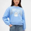 Vintagesoft-tröja för barn med Squishmallow-logotyp