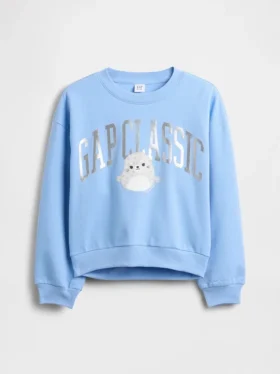 Vintagesoft-tröja för barn med Squishmallow-logotyp
