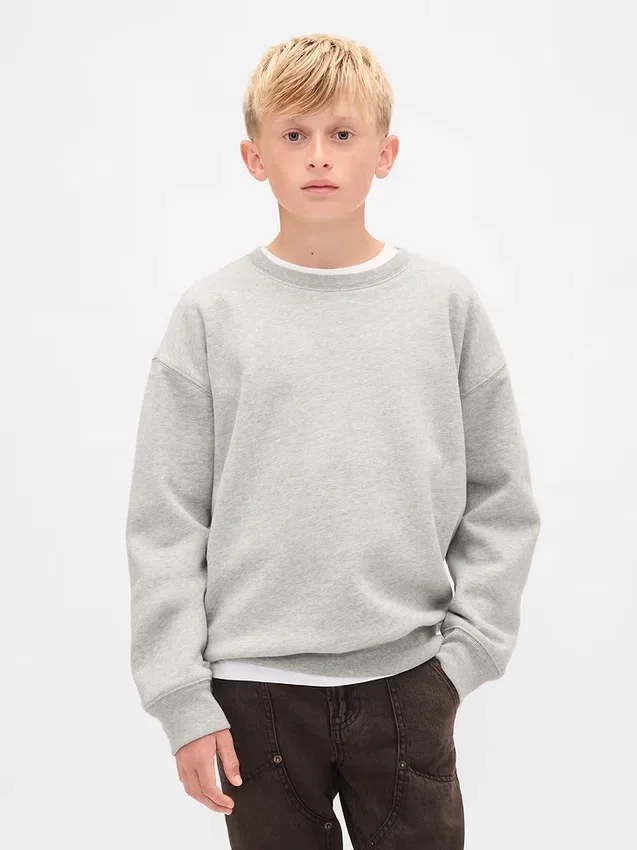 Vintagesoft-tröja i avslappnad passform för barn