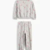 Vintagesoft-tröja med blommönster och joggingbyxor för Baby & Småbarn