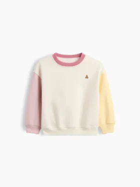 Vintagesoft-tröja med färgblock för Baby & Småbarn