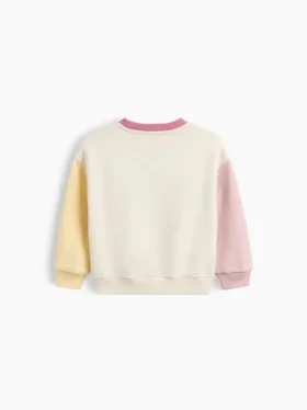 Vintagesoft-tröja med färgblock för Baby & Småbarn