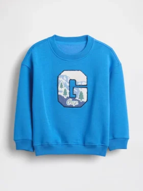 Vintagesoft-tröja med grafiskt Gap-logo för Baby & Småbarn