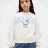 Vintagesoft-tröja med Hello Kitty-logotyp för barn
