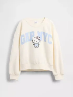 Vintagesoft-tröja med Hello Kitty-logotyp för barn