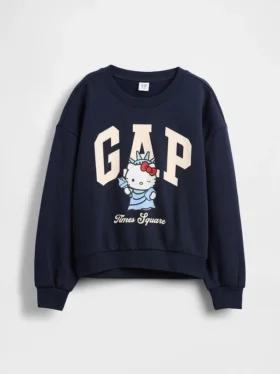 Vintagesoft-tröja med Hello Kitty-logotyp för barn