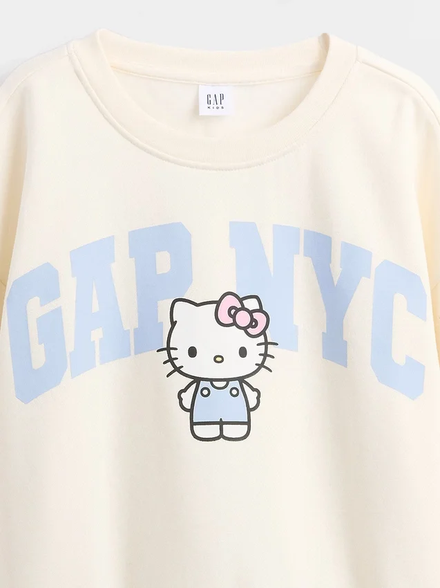 Vintagesoft-tröja med Hello Kitty-logotyp för barn
