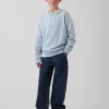 Vintagesoft-tröja med logo i avslappnad passform för barn