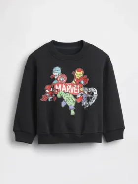 Vintagesoft-tröja med Marvel-logotyp för Baby & Småbarn
