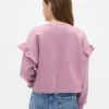 Vintagesoft-tröja med volanger för barn