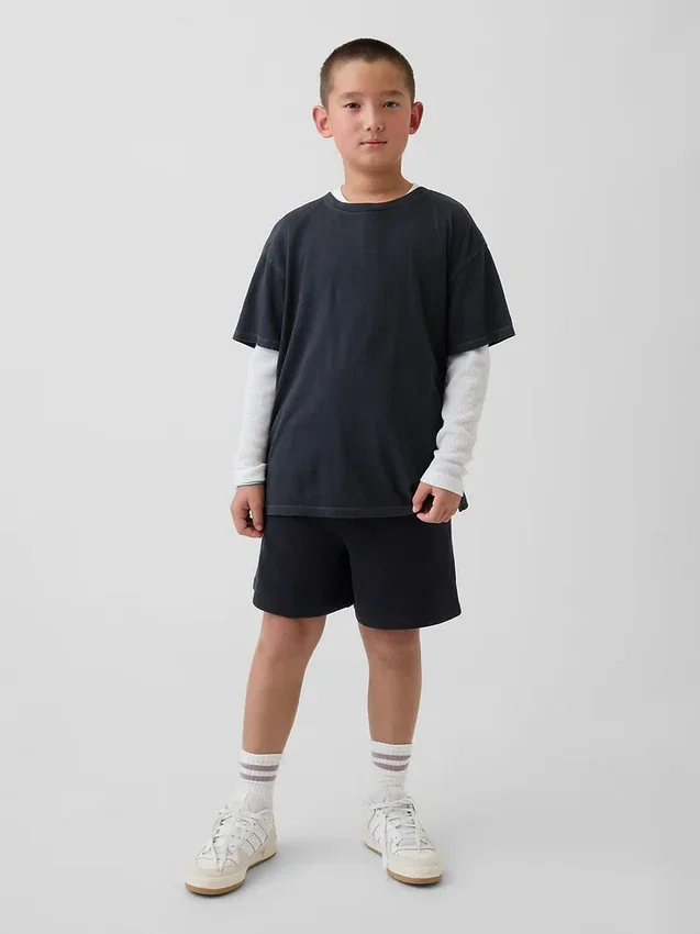 Vintagesoft-träningsshorts för barn, 5"