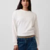 Vintagesoft Wedge-tröja med rund hals