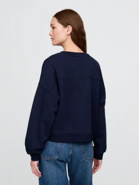Vintagesoft Wedge-tröja med rund hals